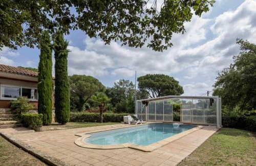 Vilobi d'Onyar Ski Chalet | Casa con piscina en Vilobí dOnyar