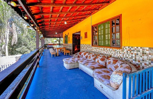 Sao Paulo House | Casa de campo com churrasq e piscina em Emburá/SP