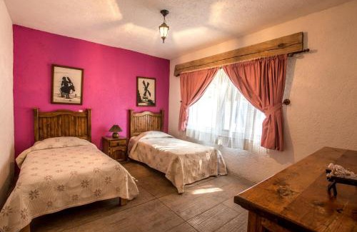 Tepetlaoxtoc House | Casa de campo, jardín con juegos privado