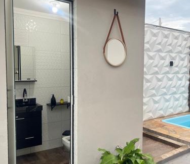 Socorro House | Casa de campo, piscina climatizada Próx a feira de malhas em Socorro SP
