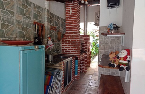 Centro House | Casa em Porto de Galinhas. 450m aproximado da praia. Piscina com apoio coberto