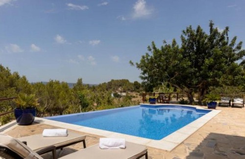 Sant Agusti des Vedra Villa | Casa Ibicenca Con Piscina Privada