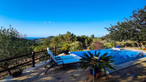 Sant Agusti des Vedra Villa | Casa Ibicenca Con Piscina Privada