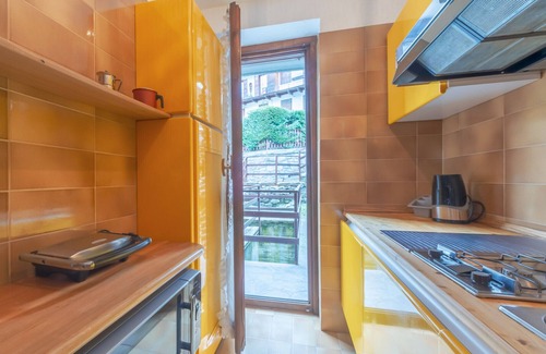 Courmayeur Apartment | Casa Julie- Very central two-room apartment with garden