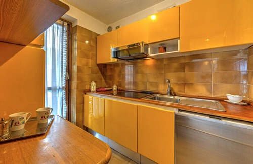 Courmayeur Apartment | Casa Julie- Very central two-room apartment with garden