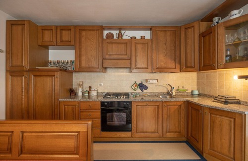 Vodo Cadore Apartment | Casa Le Vivane, with baklcony and view