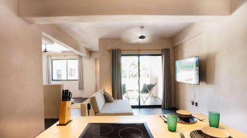 Brisas de Zicatela Apartment | Casa Leah Puerto Escondido - Seaside Oasis in Zicatela - 2 outdoor Pools - Steps 2 The Beach - AC for Comfort - 6