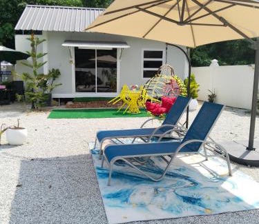 Kota Bharu Ski Chalet | Casa LiLa Tiny Cabin Stay & Pool Kota Bharu,free wifi,free parking