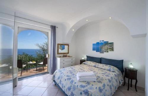 Praiano Apartment | Casa Luci relax, jacuzzi and breathtaking view