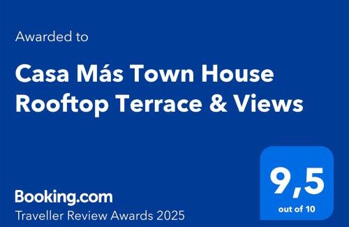Sedella House | Casa Más Town House Rooftop Terrace & Views