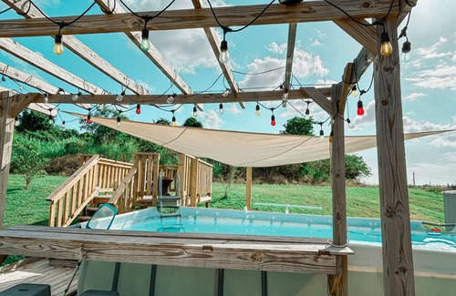 Llanos Tuna House | Casa Natal 3-bedroom house in welcoming Cabo Rojo with WiFi, AC, and pool!