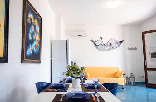 San Vito Lo Capo Apartment | Casa Orchidea Bianca with large equipped veranda