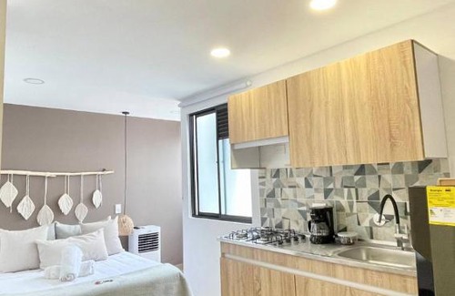 Envigado Apartment | Casa palmera cozy loft 301 near everything