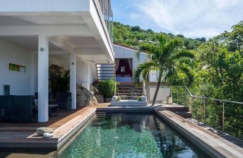Lurin Villa | Casa Roc | Ocean View - Located in Fabulous Gustavia with Private Pool