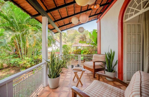 Saligao Villa | Casa Rosita Portuguese Villa w Pool in North Goa