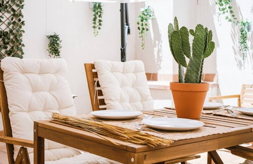 La Magdalena Apartment | Casa San Miguel Terrace - Centro Zaragoza