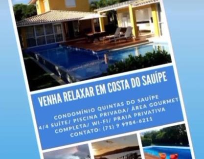 Entre Rios House | Casa Sauípe amarela