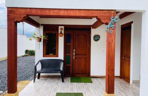 Villa de Leyva House | Casa turquesa