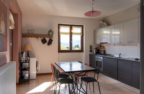Sorico Apartment | Casa Vista Lago Como for 6 persons with kitchen