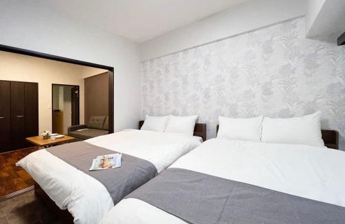 Hiroshima City Centre Apartment | Casaen - Modern 1Br Apt near Hondori District for 6ppl