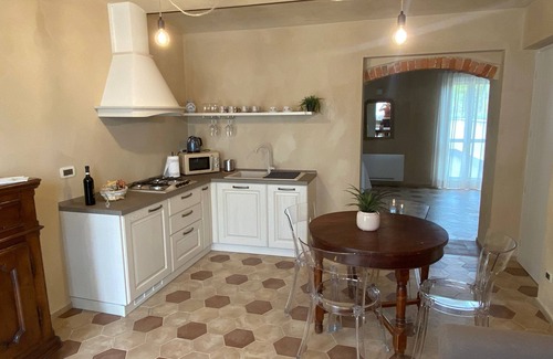 Monforte d'Alba Other | Cascina Bricco San Pietro, accommodation with room, living room/kitchen,Finnish sauna
