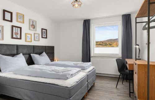 Oberzwehren Apartment | CASSEL LOFTS - Komfortable Wohnung für 4 mit Balkon nahe VW-Werk