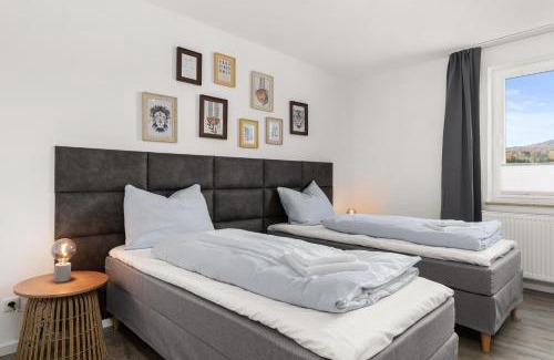 Oberzwehren Apartment | CASSEL LOFTS - Komfortable Wohnung für 4 mit Balkon nahe VW-Werk