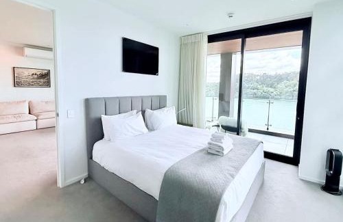 Hobsonville Apartment | Catalina Bay 2BR w Balcony Views by Zodiak Stays