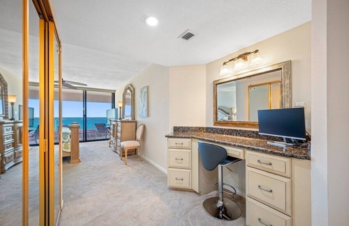 Sand Key Condo | CBC 1-15D – Gulf and Intercoastal water Views!