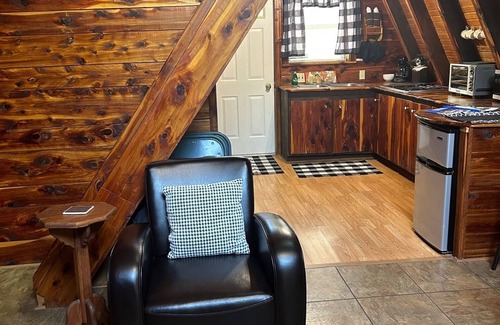 Eckerty Ski Chalet | Cedar A-Frame Cabin 3 located on Patoka Lake in Southern Indiana