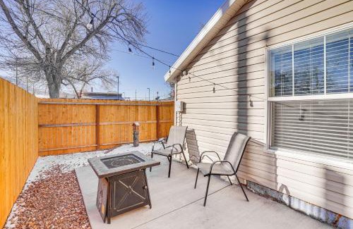 Cedar City Apartment | Cedar City Studio Retreat Patio, Fire Pit and Grill