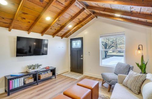 Cedar City Apartment | Cedar City Studio Retreat Patio, Fire Pit and Grill