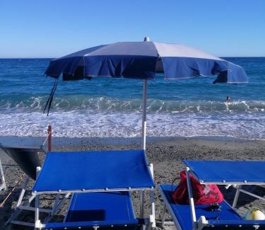 Celle Ligure Apartment | Celle mare con posto auto coperto