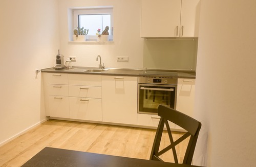Muellheim Apartment | Centrally located, yet quiet - well equipped with its own outdoor area.