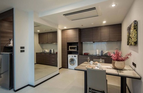 Pathumwan Apartment | center&shoppings area hidden modern high quality duplex wofi bts siam
