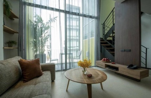 Pathumwan Apartment | center&shoppings area hidden modern high quality duplex wofi bts siam