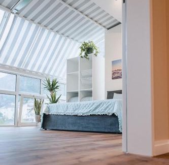 Visp Apartment | Central Penthouse No5 - sky view