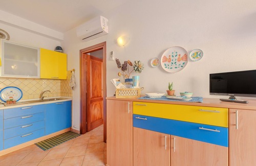 Santa Teresa di Gallura House | Central Vacation Home 'Casa Blu' with Wi-Fi and Air Conditioning