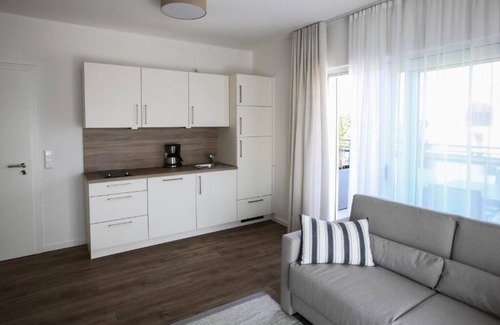 Bad Fuessing Apartment | Centrally located penthouse suite with large roof terrace