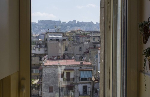Historical Center Apartment | Cerasiello - wonderful terrace on the Naples landscape