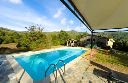 Bivio Lugnano House | Cerro di Sopra Boerderij in Toscane met privé zwembad
