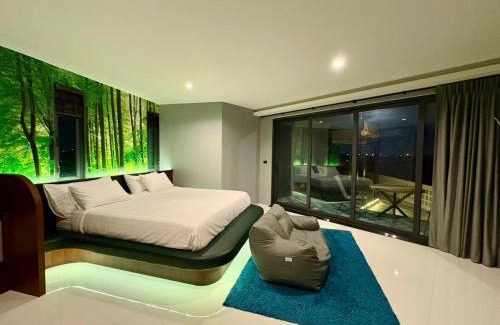 Bang Rak Phatthana Hotel | Chainam-Charmchuree residences cafe and spa