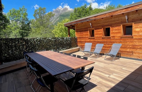 Vallouise-Pelvoux Ski Chalet | Chalet 14 p, 100 m Navette Pour Station PUY ST Vincent et Pistes ski de Fond