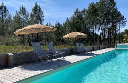 Tosse Cabin | Chalet 3 chambres en Bois dans les landes n37