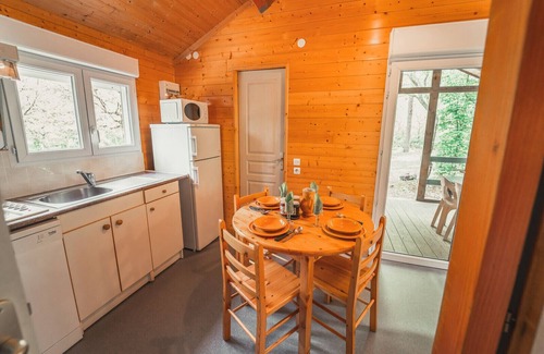 La Canourgue Ski Chalet | Chalet 4 pers. au Camping du Golf