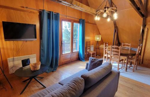 Saint-Michel-de-Chaillol Ski Chalet | Chalet 5 personnes, proche ski et rando, balcon sud, TV, lave-linge - FR-1-393-165