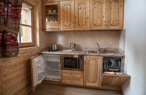 Sant'Antonio di Mavignola Ski Chalet | Chalet 'Camping Faè' with Mountain View, Private Terrace and Wi-Fi