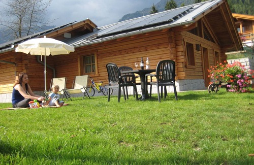 Sant'Antonio di Mavignola Ski Chalet | Chalet 'Camping Faè' with Mountain View, Private Terrace and Wi-Fi