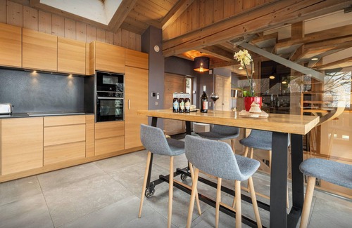 Combloux Ski Chalet | Chalet Caprice - all season elegant stay for 8 with spa - OVO Network