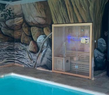 Clermont-Creans Ski Chalet | Chalet charmant à Clermont-Créans avec piscine partagée